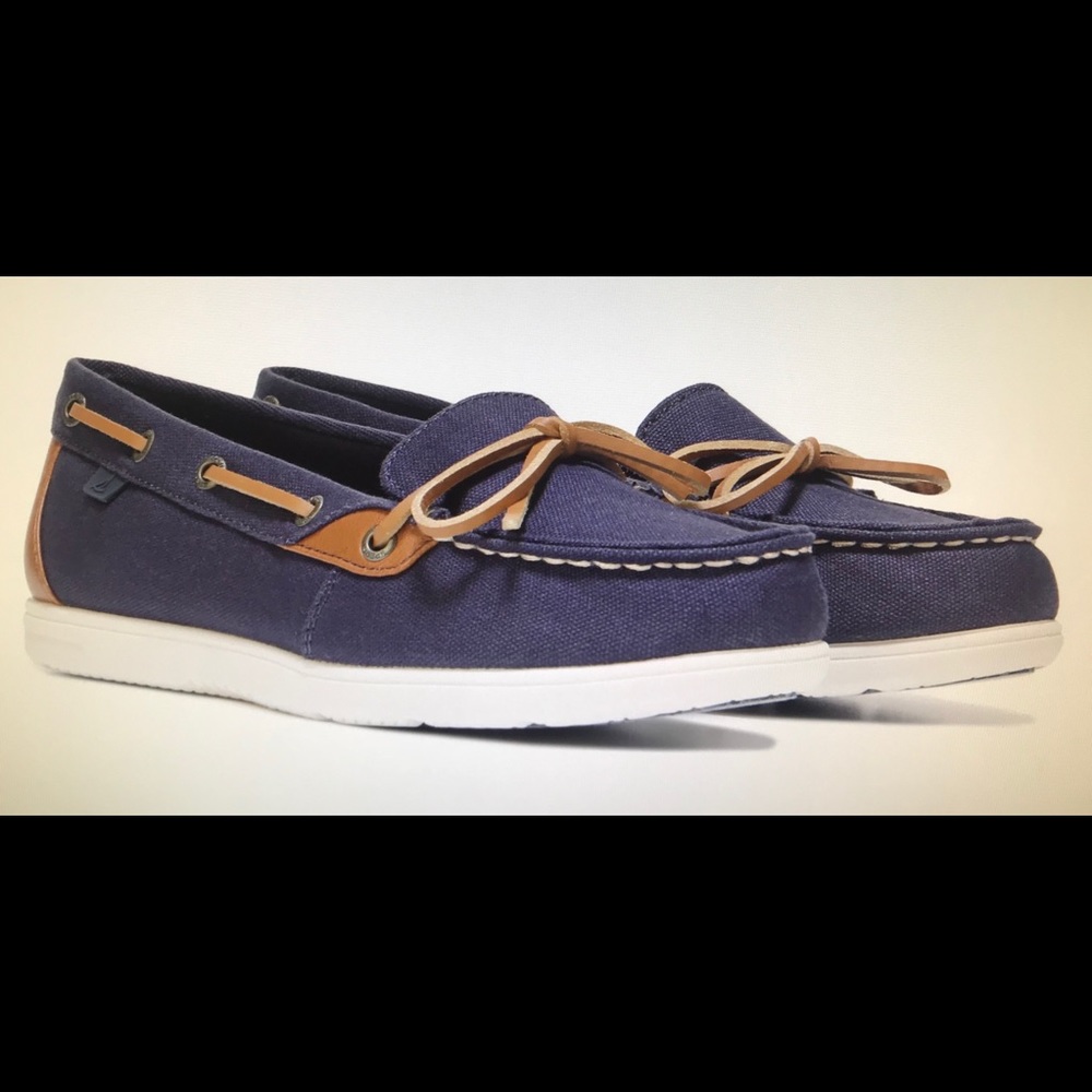Navy Sperry Boat Shoes - Brand New with Box